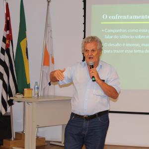 Imagem da notícia Palestra: Imprensa e a Lei Maria da Penha - 02/12 - FOTOS