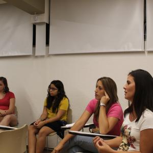 Imagem da notícia Palestra: Imprensa e a Lei Maria da Penha - 02/12 - FOTOS