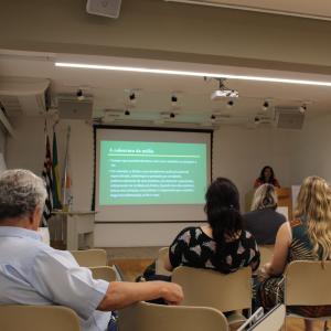 Imagem da notícia Palestra: Imprensa e a Lei Maria da Penha - 02/12 - FOTOS