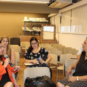 Imagem da notícia Palestra: Imprensa e a Lei Maria da Penha - 02/12 - FOTOS