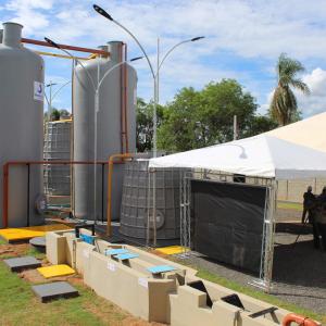 Imagem da notícia Prefeitura de Jahu e empresa Águas de Jahu inauguram Estação de Tratamento de Esgoto de Pouso Alegre