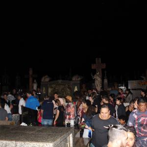 Imagem da notícia Sarau noturno de arte cemiterial: nova edição - FOTOS