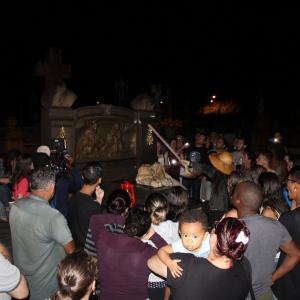 Imagem da notícia Sarau noturno de arte cemiterial: nova edição - FOTOS