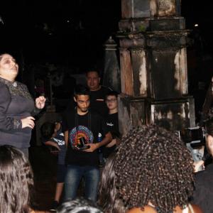 Imagem da notícia Sarau noturno de arte cemiterial: nova edição - FOTOS