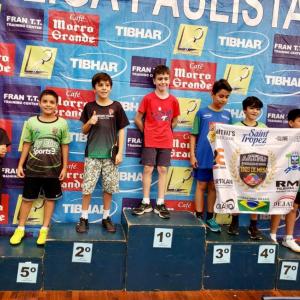 Imagem da notícia Tênis de Mesa de Jahu conquista o terceiro lugar na 2ª etapa da Liga Paulista