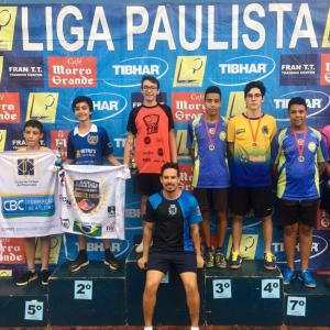Imagem da notícia Tênis de Mesa de Jahu conquista o terceiro lugar na 2ª etapa da Liga Paulista