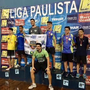 Imagem da notícia Tênis de Mesa de Jahu conquista o terceiro lugar na 2ª etapa da Liga Paulista