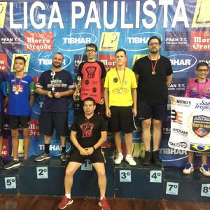 Imagem da notícia Tênis de Mesa de Jahu conquista o terceiro lugar na 2ª etapa da Liga Paulista