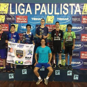 Imagem da notícia Tênis de Mesa de Jahu conquista o terceiro lugar na 2ª etapa da Liga Paulista