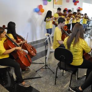 Imagem da notícia Projeto Guri de Jahu faz apresentação em homenagem ao Dia das Crianças