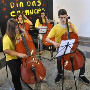 Imagem da notícia Projeto Guri de Jahu faz apresentação em homenagem ao Dia das Crianças