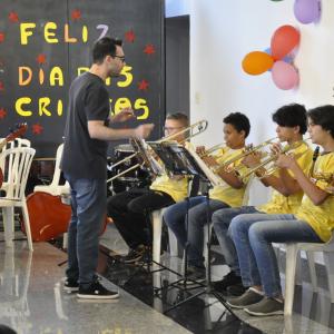 Imagem da notícia Projeto Guri de Jahu faz apresentação em homenagem ao Dia das Crianças