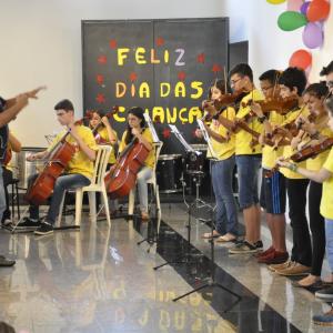 Imagem da notícia Projeto Guri de Jahu faz apresentação em homenagem ao Dia das Crianças