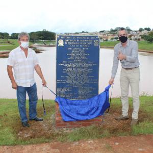 Imagem da notícia Prefeitura de Jahu inaugura obras do Lago do Silvério