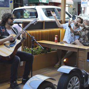 Imagem da notícia 1º Parklet Móvel da América Latina - FOTOS
