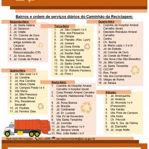 Imagem da notícia SECRETARIA DE MEIO AMBIENTE AMPLIA COLETA SELETIVA