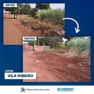 Imagem da notícia MUTIRÃO DE LIMPEZA EM POTUNDUVA E VILA RIBEIRO