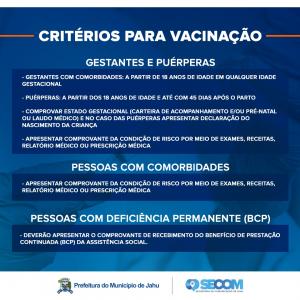 Imagem da notícia Cronograma Vacinação
