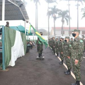 Imagem da notícia PREFEITURA PARTICIPA DE ENTREGA DE BRAÇAL NO TIRO DE GUERRA