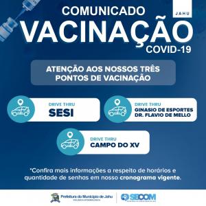 Imagem da notícia ADULTOS A PARTIR DE 40 ANOS COMEÇAM A SER VACINADOS