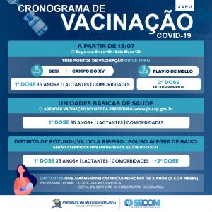 Imagem da notícia JAHU ANTECIPA VACINAÇÃO PARA ADULTOS COM 35 ANOS