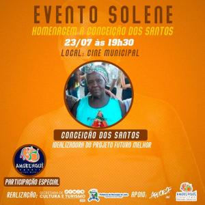 Imagem da notícia PREFEITURA REALIZA EVENTO EM HOMENAGEM AO 'DIA DA MULHER NEGRA, LATINO-AMERICANA E CARIBENHA'