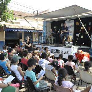 Imagem da notícia Secretaria de Cultura e Turismo leva teatro à Potunduva para celebrar o Dia das Crianças - FOTOS