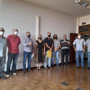 Imagem da notícia Visita de Representantes da ESALQ ao Polo da USP