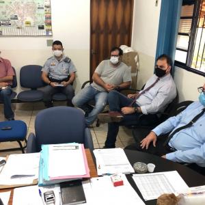 Imagem da notícia AUTORIDADES DISCUTEM AÇÕES PARA SEMANA NACIONAL DE TRÂNSITO