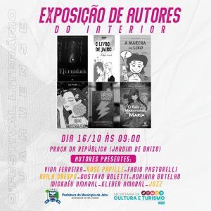 Imagem da notícia TÁ CHEGANDO O 9º FESTIVAL LITERÁRIO!