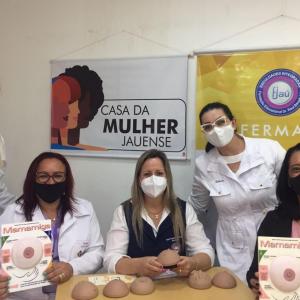 Imagem da notícia SECRETARIA OFERECE ORIENTAÇÃO SOBRE AUTOEXAME DAS MAMAS