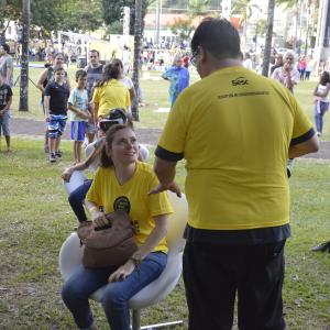 Imagem da notícia Circuito SESC de Artes ocorreu neste final de semana no Parque do Rio Jahu - FOTOS