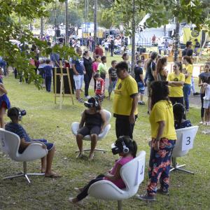Imagem da notícia Circuito SESC de Artes ocorreu neste final de semana no Parque do Rio Jahu - FOTOS