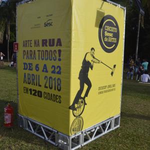 Imagem da notícia Circuito SESC de Artes ocorreu neste final de semana no Parque do Rio Jahu - FOTOS