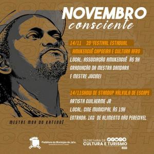 Imagem da notícia SECRETARIA DE CULTURA LANÇA LUZ À NEGRITUDE COM NOVEMBRO CONSCIENTE