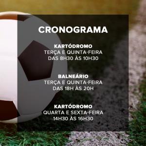 Imagem da notícia AULAS DE FUTEBOL DE CAMPO PARA CRIANÇAS COMEÇA NESTE MÊS