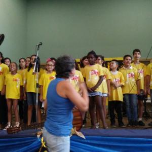 Imagem da notícia Projeto Guri faz apresentação com o “Projeto Invasão Musical” - FOTOS