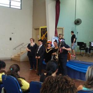 Imagem da notícia Projeto Guri faz apresentação com o “Projeto Invasão Musical” - FOTOS