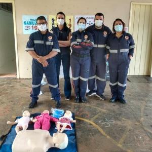 Imagem da notícia SAMU ENSINA PRIMEIROS-SOCORROS A ALUNOS DA REDE MUNICIPAL
