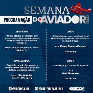 Imagem da notícia SEMANA DO AVIADOR: DE 25 DE ABRIL A 1º DE MAIO
