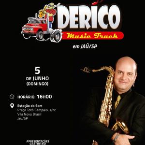 Imagem da notícia MÚSICO DERICO SE APRESENTA EM JAHU