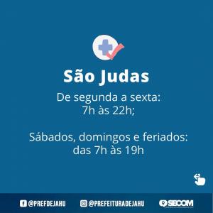 Imagem da notícia CONFIRA OS HORÁRIOS DE FUNCIONAMENTO DAS UNIDADES DE PRONTO ATENDIMENTO