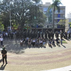 Imagem da notícia Ato Solene e Premiação dos Vencedores do Show de Talentos da 2ª Semana Comandante João Ribeiro de Barros na Praça Siqueira Campos - FOTOS