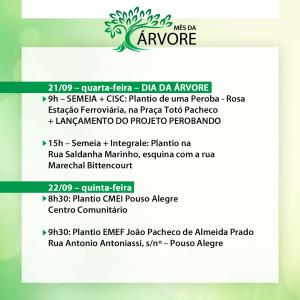 Imagem da notícia MÊS DA ÁRVORE - SETEMBRO