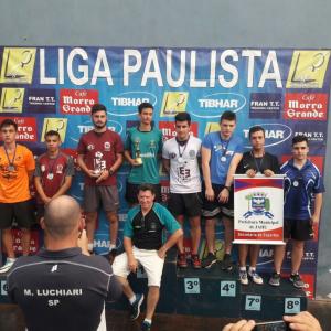 Imagem da notícia Tênis de Mesa conquista medalhas na IV Etapa da Liga Paulista de Tênis de Mesa 2018