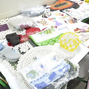 Imagem da notícia Exposição de Artesanato no CAIC - FOTOS