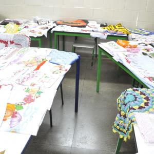 Imagem da notícia Exposição de Artesanato no CAIC - FOTOS