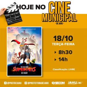 Imagem da notícia CINE MUNICIPAL DE JAHU