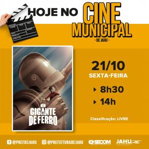 Imagem da notícia CINE MUNICIPAL DE JAHU