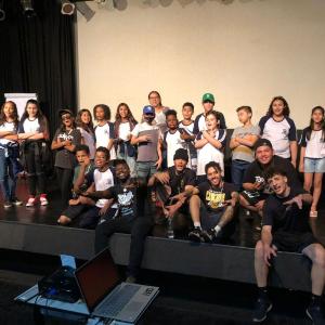 Imagem da notícia ALUNOS DA REDE MUNICIPAL PARTICIPAM DE AÇÕES EM COMEMORAÇÃO AO DIA DA CONSCIÊNCIA NEGRA  